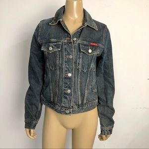 Lucky brand women’s classic denim jean jacket